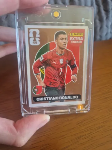 Figurinha Extra Sticker Cristiano Ronaldo Bronze 2026