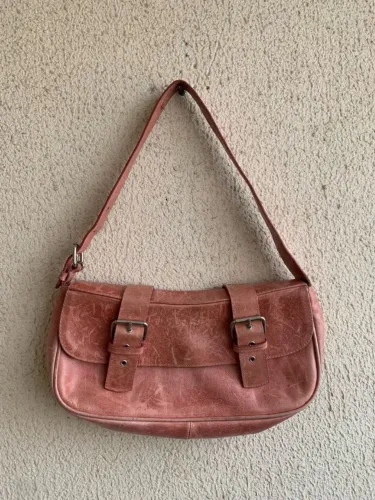 bolsa de ombro destak bolsas vermelha