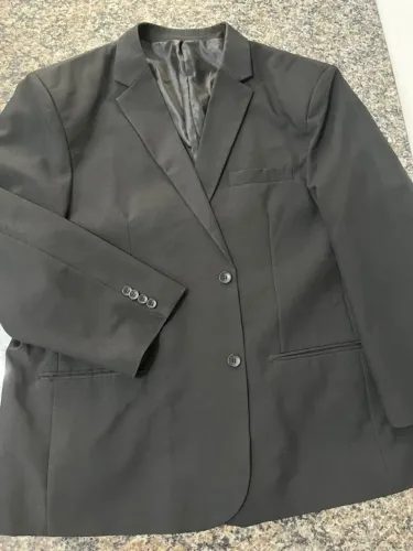 Blazer Masculino Emporio Colombo - Preto - Tamanho 62L (Plus Size)