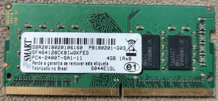 Memória DDR4 4Gb 2400mhz Notebook