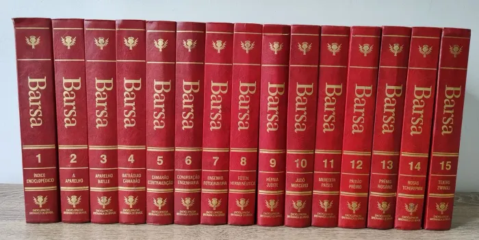 Enciclopédia Barsa 1994 (Volumes do 1 ao 15)