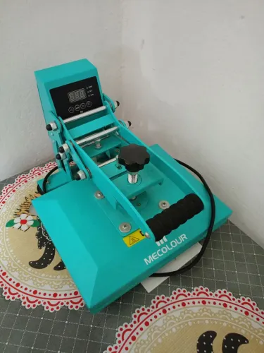 Prensa Térmica Plana Mecolour para Sublimação - Perfeito Estado