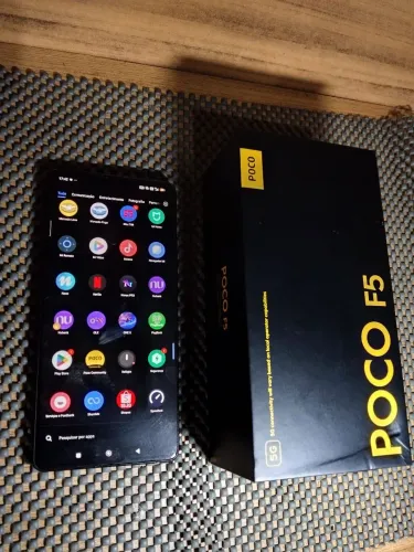 Poco F5 256GB 12RAM Todo Original. Nunca foi aberto.