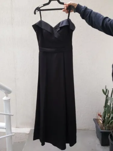 Vestido de festa preto madrinha