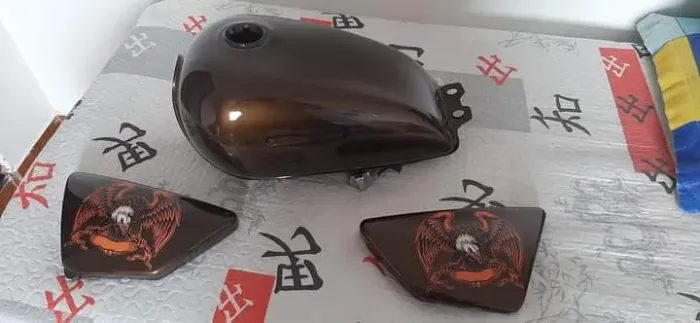 Tanque e Tampas Intruder 125 Customizado