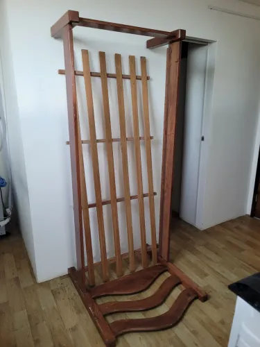 cama solteiro madeira rústica maciça 