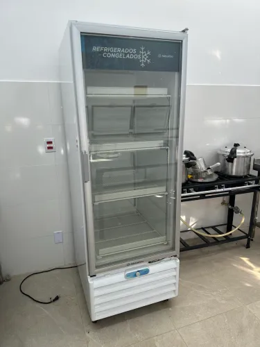 Freezer vertical Dupla ação 531 Litros Metal frio