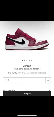 Tênis Air Jordan Dunk Originial