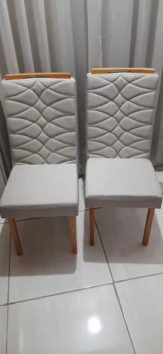 Cadeiras sala de jantar confortável