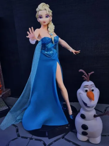 Tbleague Phicen Elsa Frozen 1/6 Custom