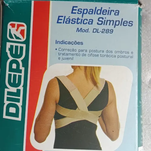 Corretor Postural Dilepé Tam M Pouco Uso Com Caixa