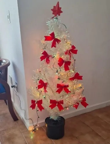 Arvore de Natal 1,20 Branca