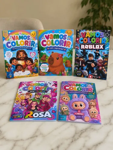 Livrinhos para colorir