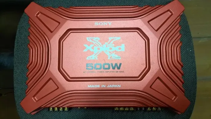 Módulo amplificador sony xplod 500w 4ch ( sub + 2 stereo em bridge)