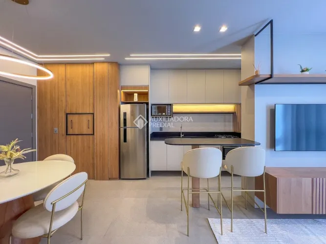 Apartamento 2 dormitórios mobiliado e decorado no View Residence em Capão da Canoa