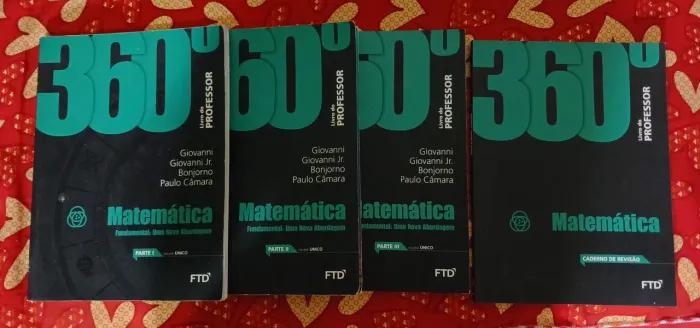 Coleção MATEMÁTICA FTD 360° COMPLETA - livro do professor 