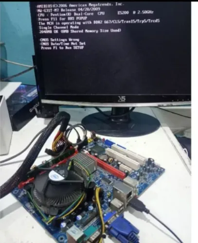 kit placa mãe socket LGA-775