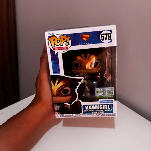 Funko Pop Hawkgirl - Mulher Gavião - 579 - Superman - Original