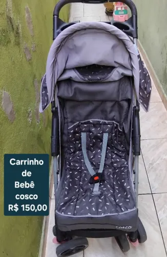 Carrinho de Bebê unisex marca cosco 