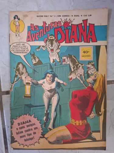 Hq - As Aventuras de Diana - 6 - Ed. EBAL