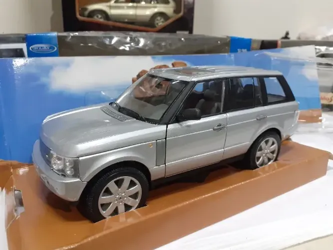 Miniatura Land Rover Range Rover 1/25 Welly Caixa Rara 1j896