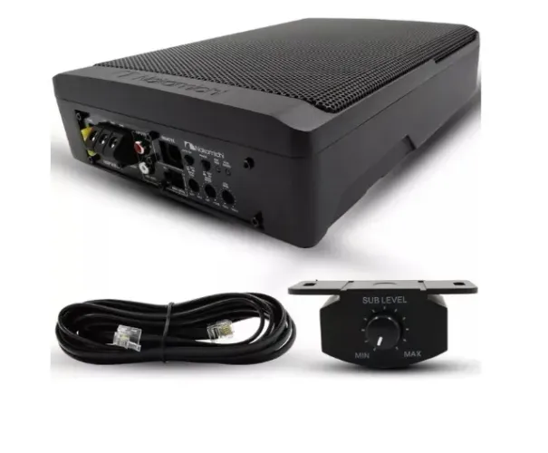 Caixa Subwoofer Amplificada Nakamichi 8 Polegadas Slim 100W Rms