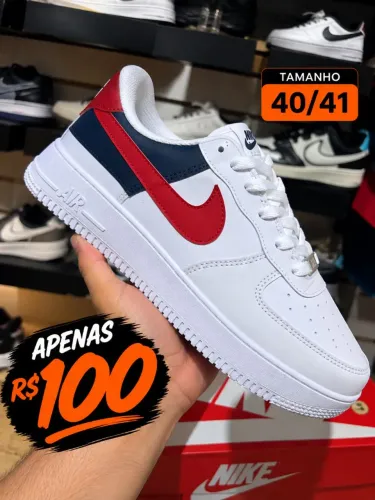 NIKE AIRFORCE 1 PREMIUM - TAMANHO NAS FOTOS