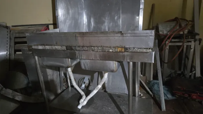 Pia de inox