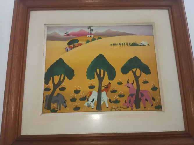 QUADRO LINDO E RARO, LEIA O ANÚNCIO 
