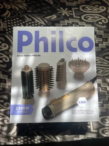 Escova Rotativa Philco 5 em 1 (Praticamente Nova!)