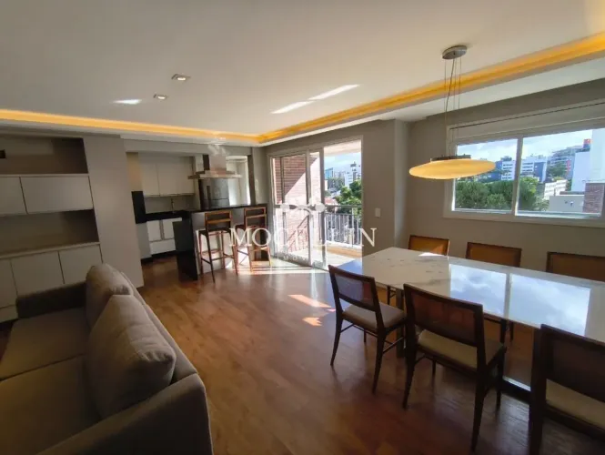 Apartamento com 2 dormitórios para locação no Vila Izabel, Curitiba/Mocellin Imóveis