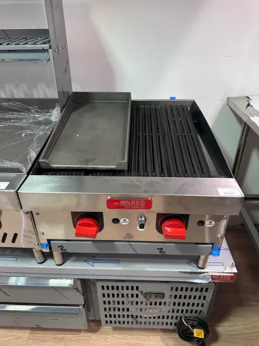 Broiler gás 55cm Red chamaleon