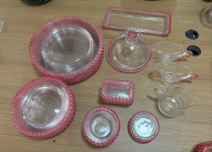 Kit Wolff/Lyor Pearl Rosa em Cristal | 33 peças