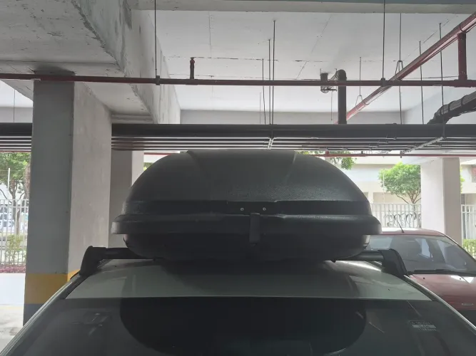 Rack e baú p teto de carro