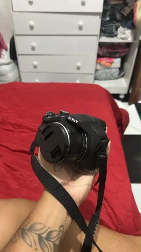 Câmera profissional da Sony 