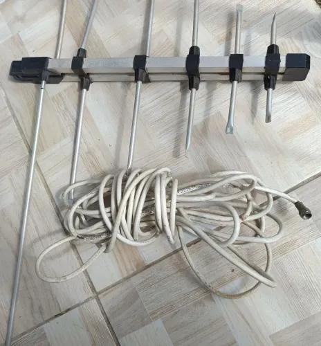 Antena + 5m cabo