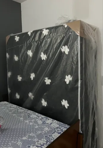 Cama Box Conjugada Casal Umaflex de Espuma 138x52x188cm