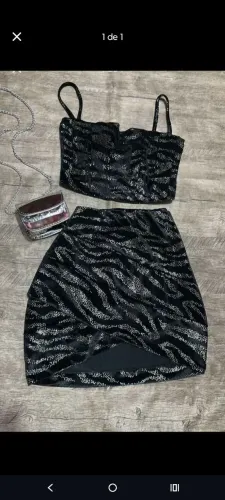 Conjunto balada veste P e M.<br>@diana_fashionn_