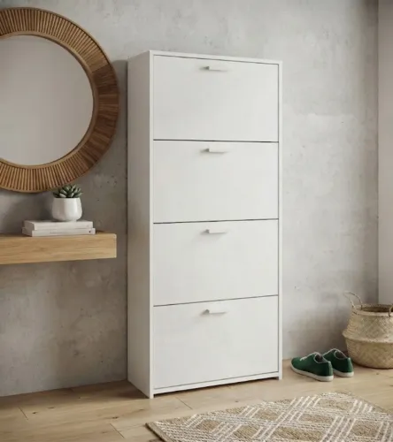 Sapateira juliete com 4 portas 