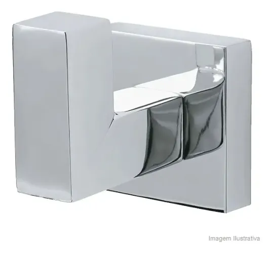 Cabide Deca Quadratta 2060 C83 Cromado 