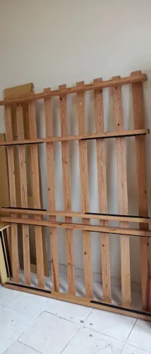 Vendo colchão e pilastra de cama casal 