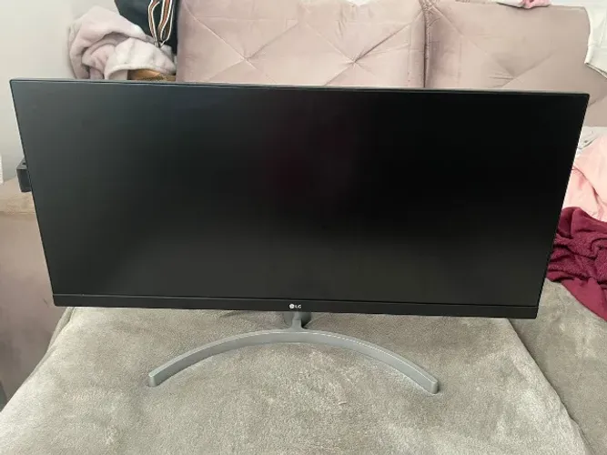 Monitor LG 29" UltraWide Full HD Inclinação 75Hz 5ms Branco 29WK600-WAWZ 