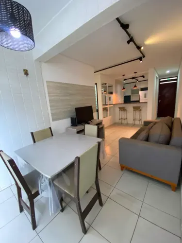 Apartamento Térreo para Alugar nos Bancários | 2 Quartos | Mobiliado | Terraço Privativo