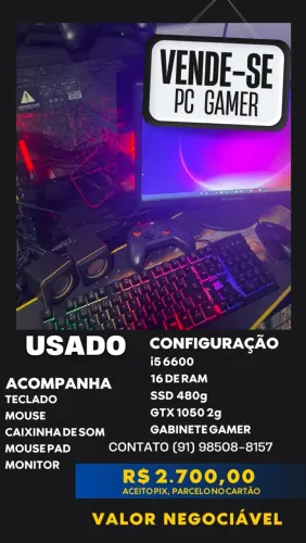 VENDO PC GAMER