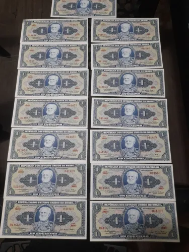 ?Notas Antigas Sequenciais - Estado Perfeito - Colecionador