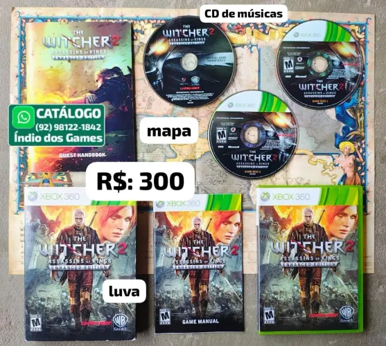 The Witcher 2 Assassins Of Kings Enhanced Edition = R$: 300