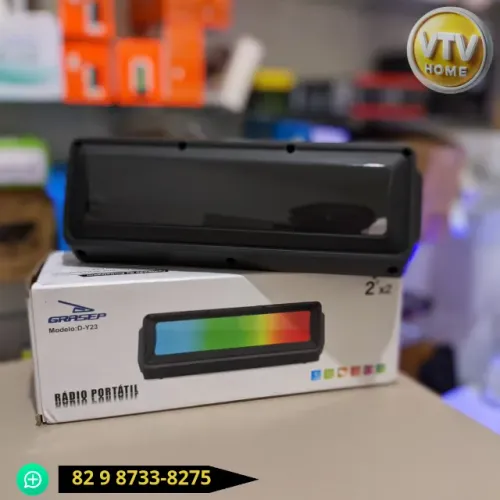 Soundbar Grasep Bluetooth + Entrega Grátis