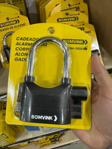Cadeado com alarme