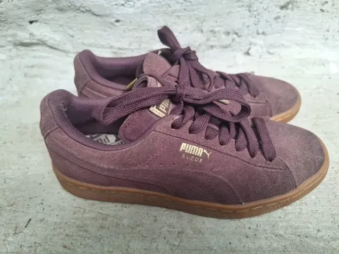 tênis puma suede vinho 35