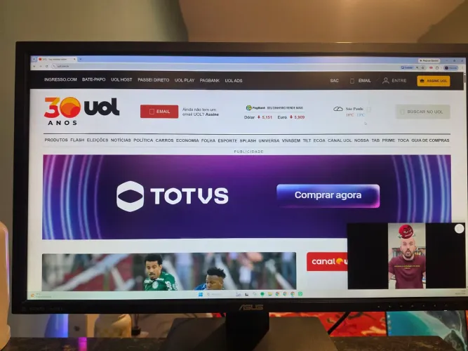 Monitor Gamer ASUS PB287Q 28" 4K UHD 1ms 60Hz